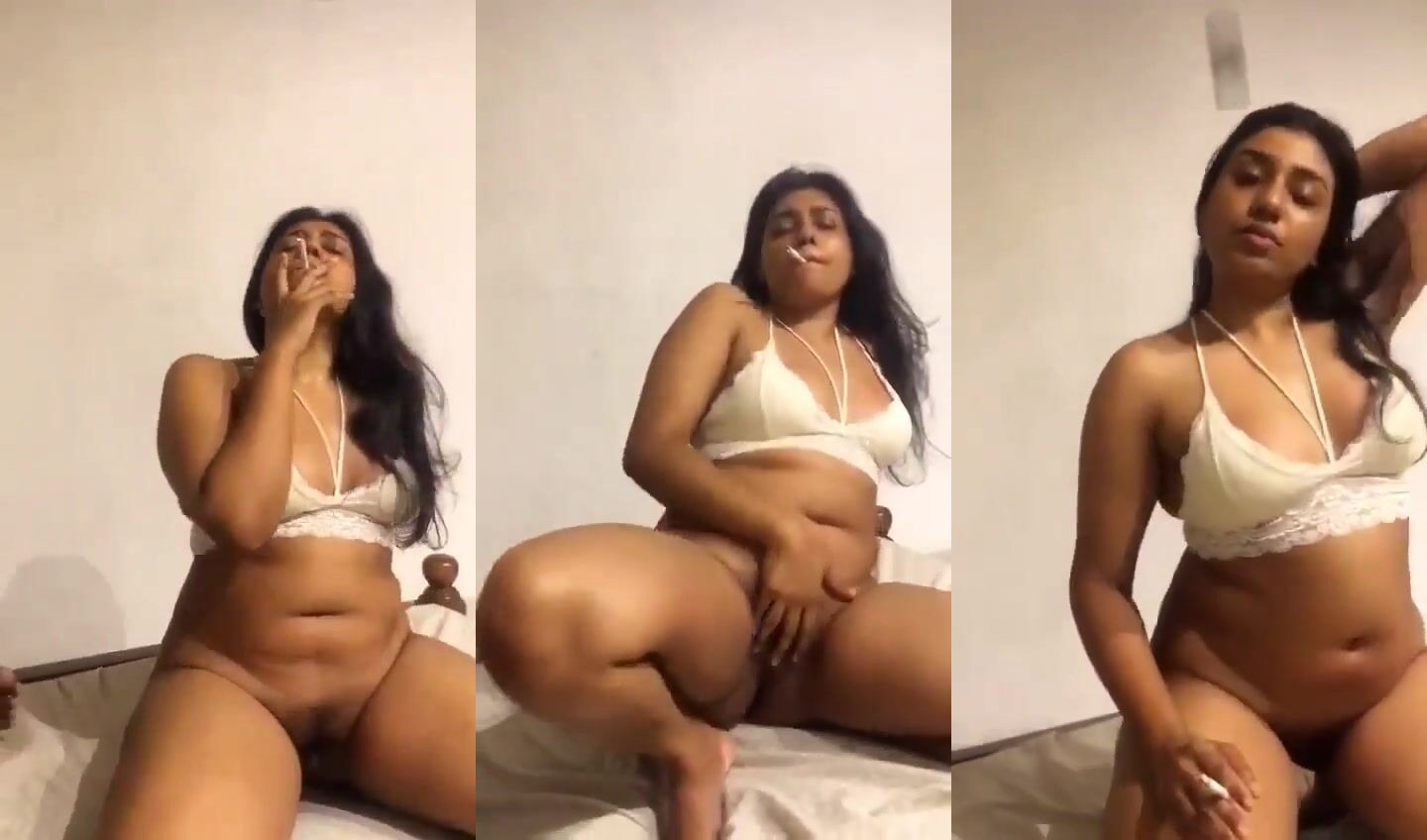 डिवोर्स के बाद सिगरेट पी के नंगा नाच करती भाभी
