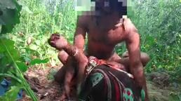 XXX Bangla Boudi’s chudai video of fucking in the fields