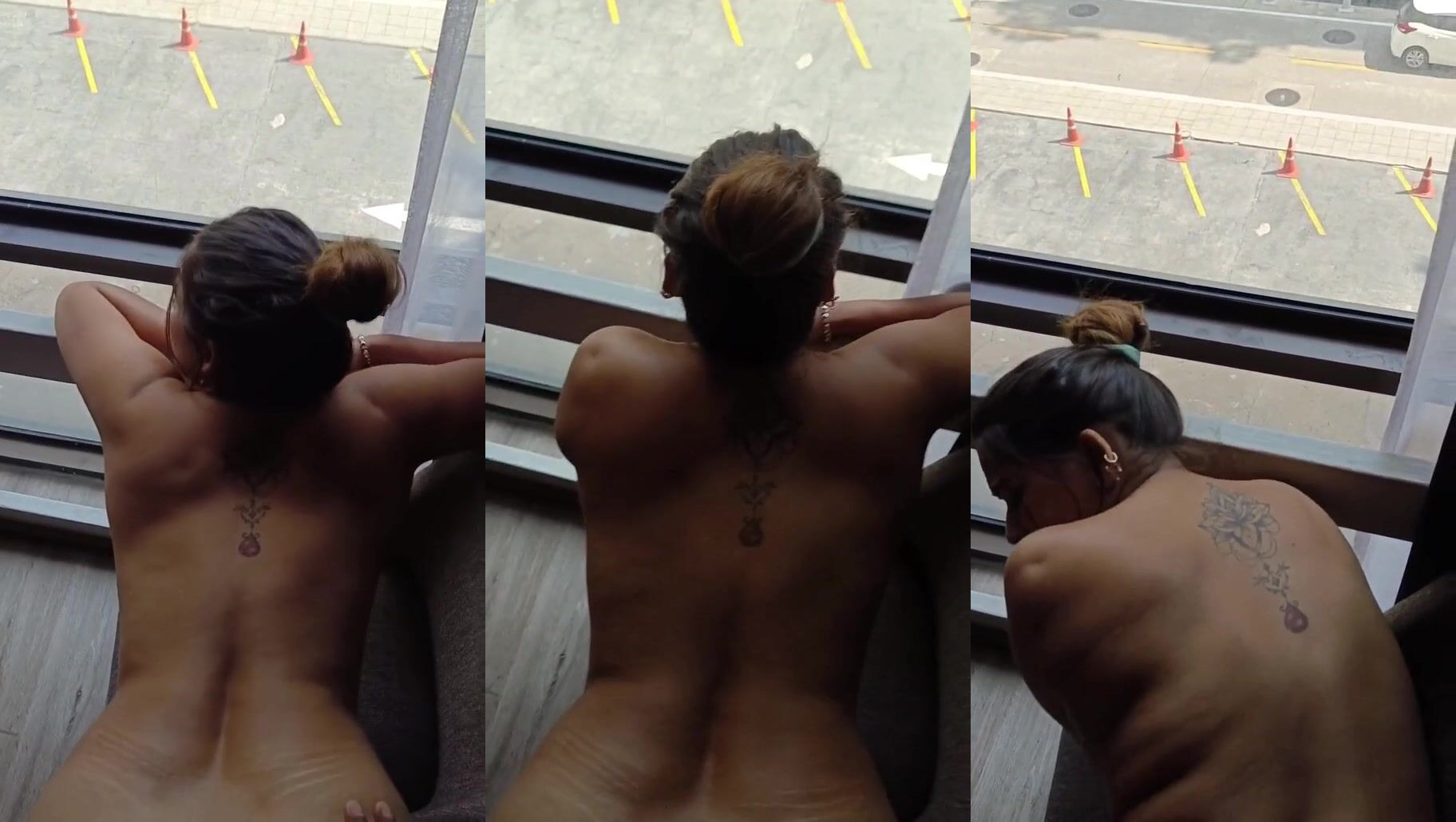 Indian Aunty fucked in front of the window – MMS XXX video