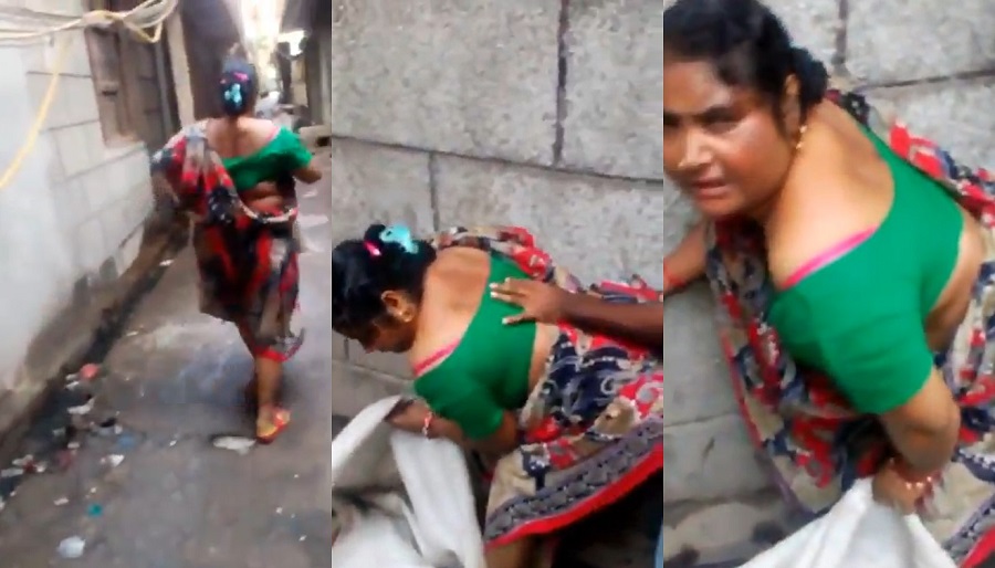 गली में आंटी को घोड़ी बना के चोदने का खुल्लमखुल्ला सेक्स वीडियो